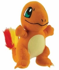 Pokemon Plush JUMBO CHARMANDER 14 inch Soft Stuffed Toy. New