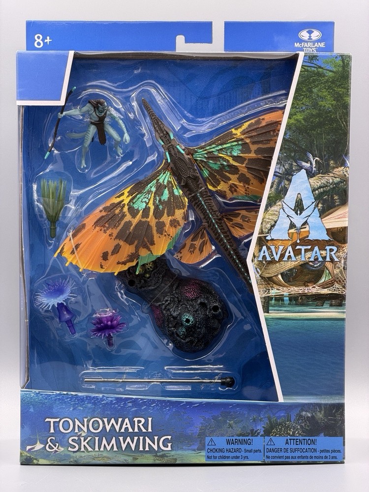 McFarlane Avatar The Way of Water World of Pandora Tonowari & Skimwing New