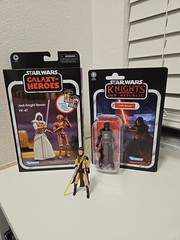 Star Wars Hasbro Bastila Shan VC69 Loose, Darth Revan VC301, Jedi Knight revan