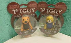Piggy Series 1 Foxy And Tigry Action Figure Lot Of 2 Figurines Set-A4