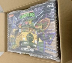 NECA Cartoon Teenage Mutant Ninja Turtles Turtle Van / Party Wagon Vehicle NEW