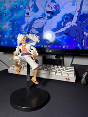 One Piece Nika Luffy Figure 18cm Anime Action PVC Model Collectible Statue Toy