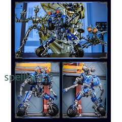 Killerbody Wheelie MRP Collectible Figure 50+ Articulations LED Light Up Model