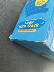 Thomas & Friends- Lady With Track – Battery Operated 2005 NEW w Box Damage- Rare