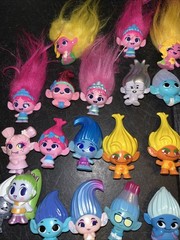 Dreamworks Trolls Mineez Collection Lot of 39 figures
