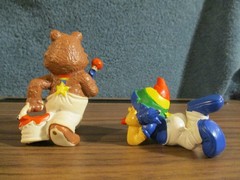 Vintage 1981 Wallace Berrie RAINBOW KIDS PVC Figures X 13 Made In Portugal
