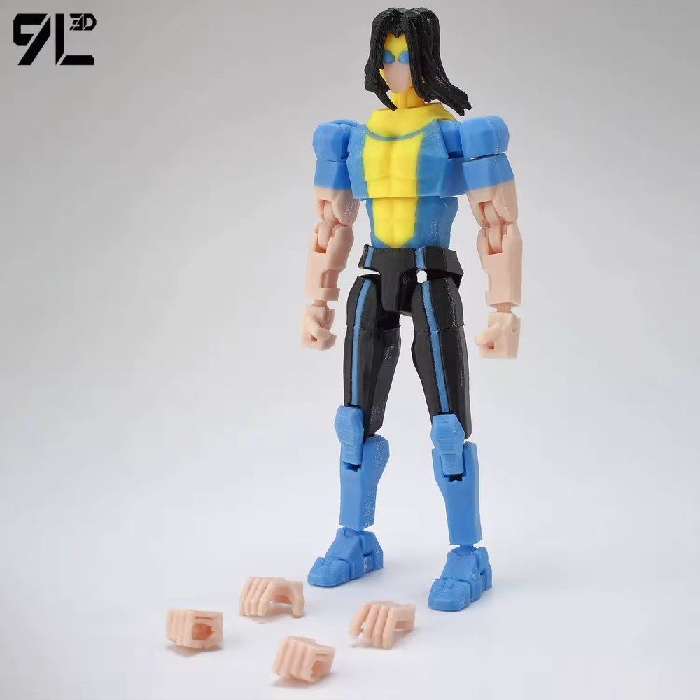 Long Hari Dummy13 T13 Unbeatable Anime Collectible Model Toy For Kids Gift