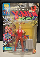 ICEMAN, GIDEON, MAVERICK Lot of 3 The Uncanny X-Men 1990s Marvel ToyBiz/ X-Force