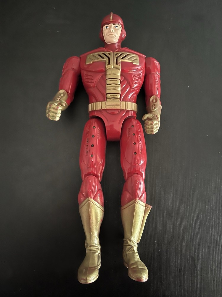 Turbo Man Doll 1996 AUTHENTIC Jingle All The Way 13.5” Tiger Electronics READ
