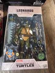 SDCC 2023 Loyal Subjects Battle Ready Tmnt 4 Pack Set BST AXN Ninja Turtles New