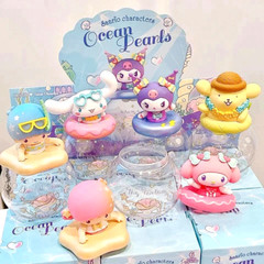 MINISO Sanrio Characters Ocean Pearl Blind Box Storage Jar My Melody Open Box
