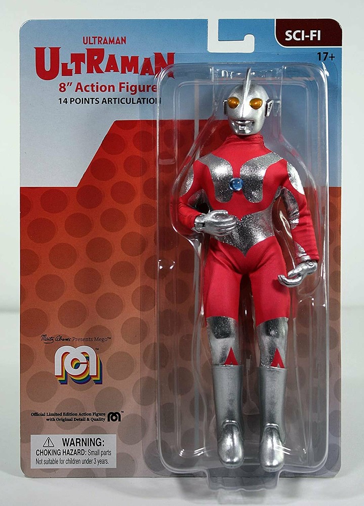 Ultraman Action Figure 8″ Mego Sci-Fi *MINT & Free Shipping in a Box*