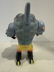 VINTAGE 1994 MATTEL STREET SHARKS BLADES ACTION FIGURE STREEX ROLLER BLADER TOY