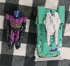 Transformers G1 Pretender Roadblock Only 1989 {No Small Robot}