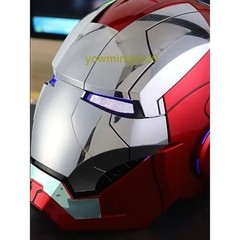Autoking Iron Man MK5 Helmet Electronic Voice Activated Open&Close Mask 1:1 Prop