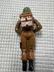GI JOE Roadblock Action Figure ARAH Helmet & Backpack