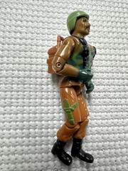 GI JOE Roadblock Action Figure ARAH Helmet & Backpack