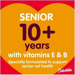 (4 pack) Delectables Stew Senior 10+ Variety Pack Lickable Cat Treats, 12-Pack