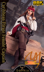 IN STOCK New BBK BBK017 1/6 Caribbean Pirate Sophia 12″ Figure Fast Ship