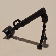 G.I. Joe ARAH 1982 1983 Short-Fuze Closed Handle Mortar Gun Vintage Original