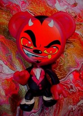 “The Devil” Designer Toy Action Obscene Vinyl Figure Drastic Plastic