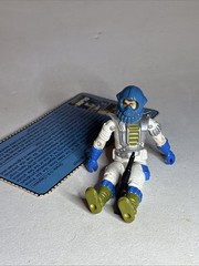 GI Joe Maverick Complete 1987 ARAH Vintage Hasbro Black Gun & File Card