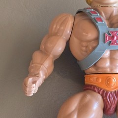 Vintage Complete He-Man Action Figure 1981 Mexico MOTU Sword Shield Armor Axe