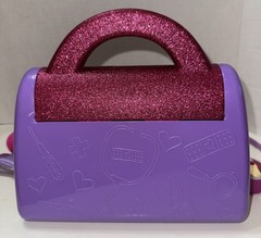 Disney Jr Doc McStuffins Doctor Kids Medical Pretend Play Purple Bag with Sounds