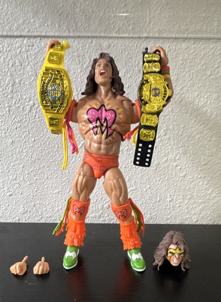 WWE Mattel Ultimate Edition Fan Takeover Ultimate Warrior Loose Complete Figure