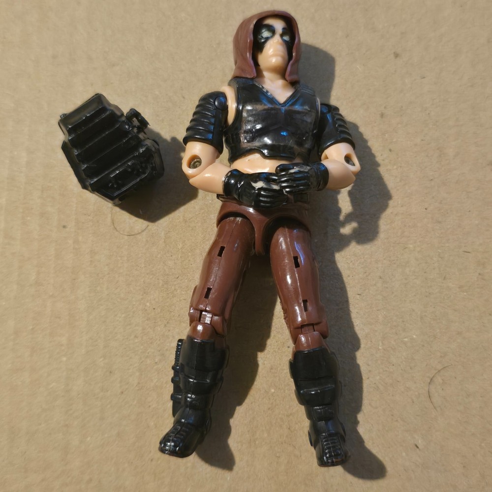 GI Joe Zartan Near Complete Figure 1984 ARAH Cobra Dreadnok w/ Mask & Backpack