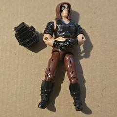 GI Joe Zartan Near Complete Figure 1984 ARAH Cobra Dreadnok w/ Mask & Backpack