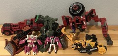 Transformers Devastator Parts Lot Long Haul, Rampage, Overload Etc *INCOMPLETE*