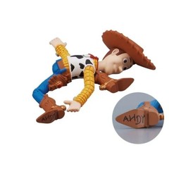 Japan T-ARTS Toy Story Andy Is Here! Woody Gashapon Disney Capsule Toy Set of 4