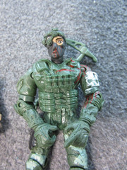Lot of 10 Army Soldier Tank Chap Mei Beige Green Military Action Figues