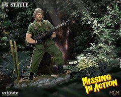 Sideshow Missing In Action Chuck Norris Colonel J. Braddock 1/6 Infinite Statue