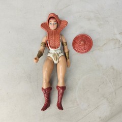 Vintage 1982 He-man MOTU TEELA Lady SHIELD, Snake Armor Masters Of The Universe