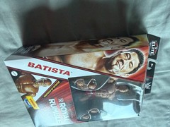WWE Elite Royal Rumble Batista new im box defender case