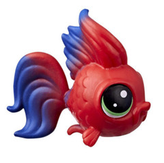 Littlest Pet Shop Series 3 Mini Pack Fish Pet & Mystery Mini Figure
