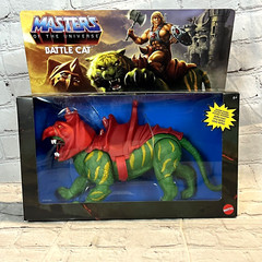 Vintage 2020 Masters of The Universe Battle Cat Mattel Action Figure Retro Play