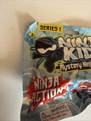 Ninja Kidz Mystery Action Figure Kids Toy Series 1 Ninja Action NEW