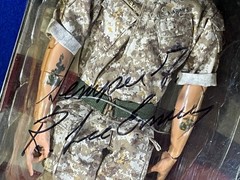 P13-67 GUNNERY SGT. R. LEE ERMEY TALKING ACTION FIGURE – AUTOGRAPHED / JSA CERT.