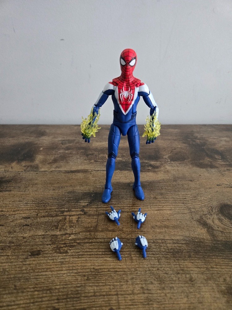 Hasbro Marvel Legends Gamerverse Spider-Man 2 Miles Morales Upgraded Suit Figure