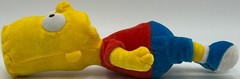 2005 20th Century Fox The Simpsons Bart Simpson Plush Figure ~11″