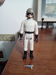 Vintage Star Wars 1984 AT-ST Driver Figure Complete NO COO UNITOY VARIANT *READ*