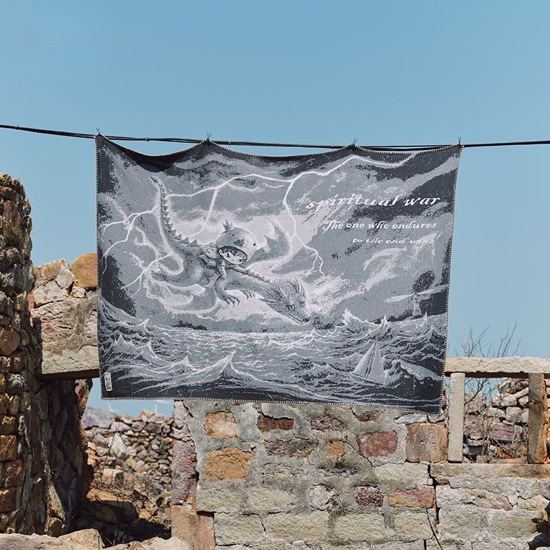 Hirono Whisper Within – Warrior Throw Blanket