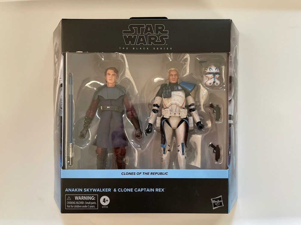 Star Wars Black Series Clones of the Republic Anakin Skywalker Clone Captain Rex