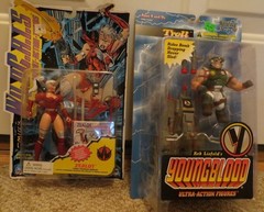 WILDC.A.T.S. ZEALOT & YOUNGBLOOD TROLL Action Figure lot Image NEW Free Ship