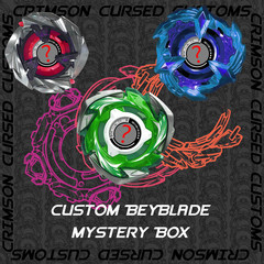 Custom Painted Beyblade X Mystery Box