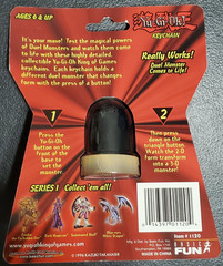 Yu-Gi-Oh! Series 1 Duel Monster Spinning Keychain Summoned Skull 1996 – NEW