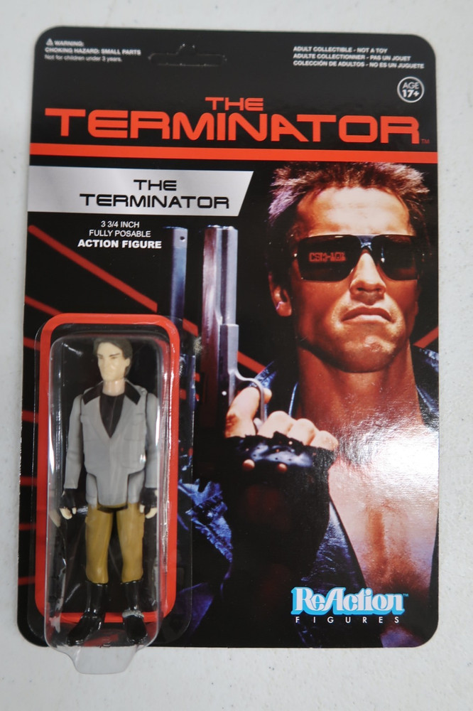 The Terminator Funko Super 7 ReAction 3 3/4 Inch Action Figure New Sealed